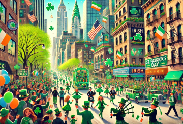 Viaggio di gruppo a New York per il Saint Patrick's Day