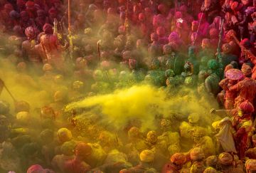 Viaggio in India Holi Fest