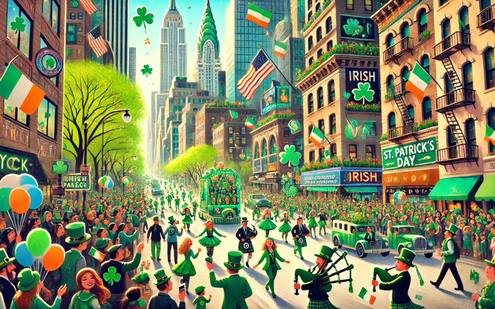 Viaggio di gruppo a New York per il Saint Patrick's Day