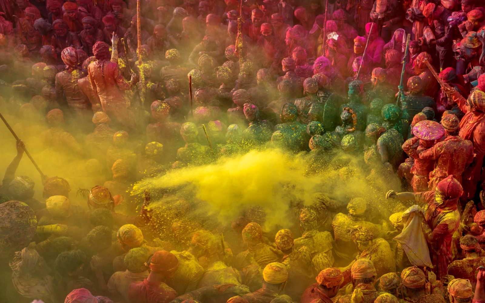 Viaggio in India Holi Fest